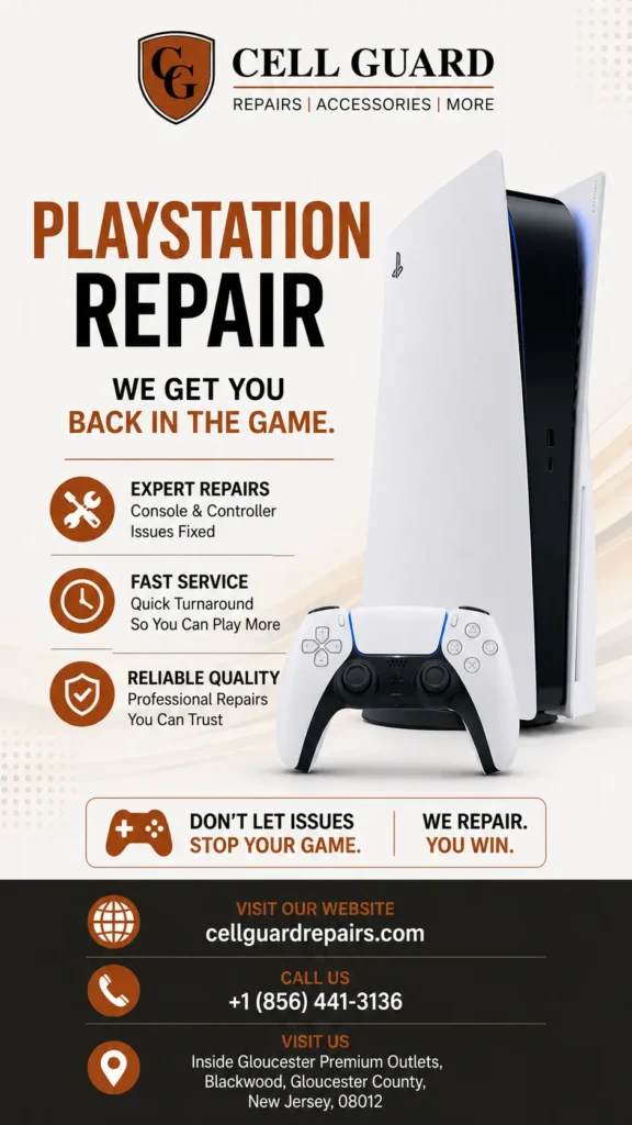 PlayStation Console & Controller Repair
Cell Guard