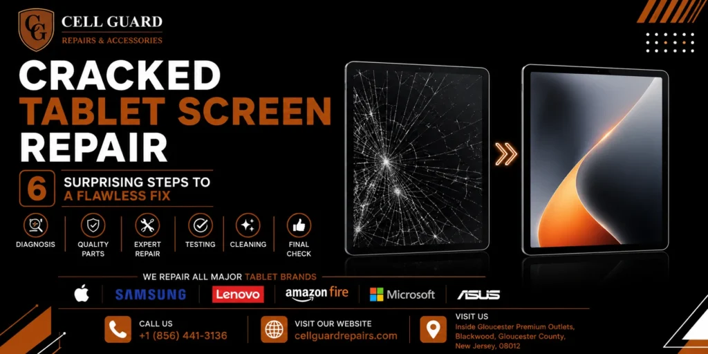 Cracked Tablet Screen Repair: 6 Surprising Steps to a Flawless Fix