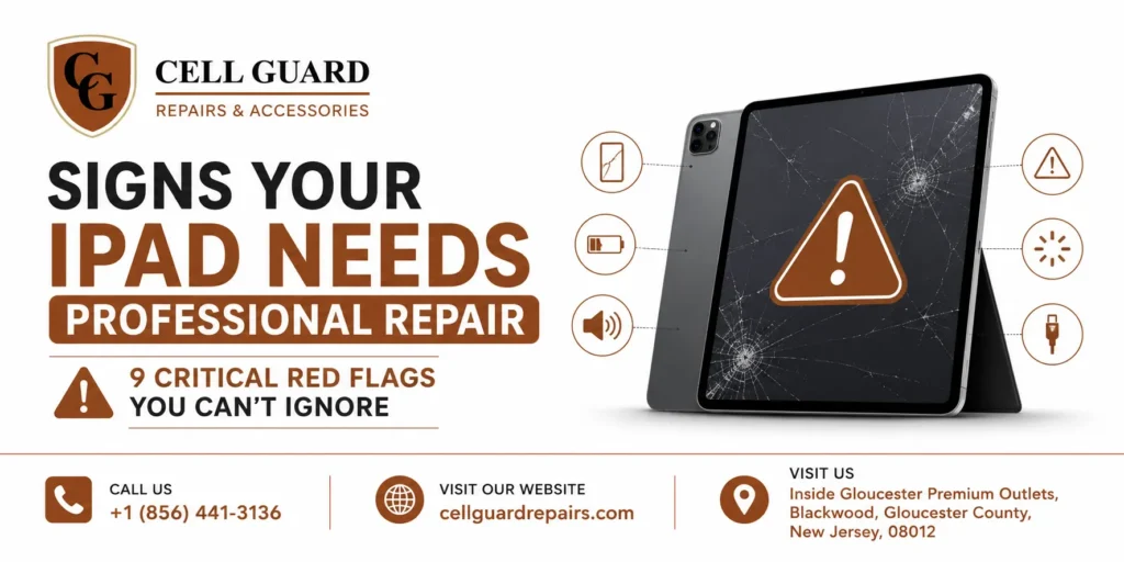 Signs Your iPad Needs Professional Repair: 9 Critical Red Flags You Can’t Ignore