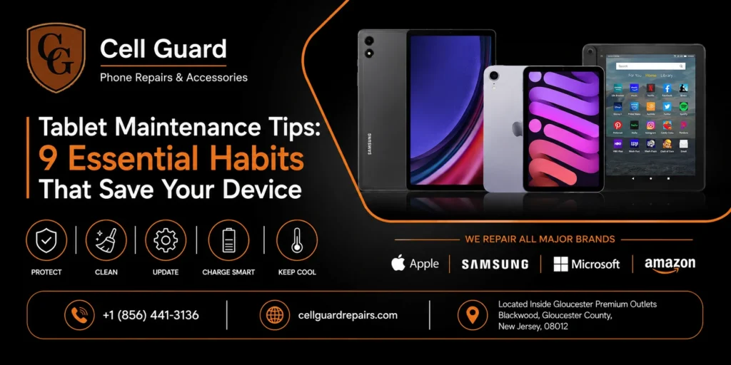 Tablet Maintenance Tips: 9 Essential Habits That Save Your Device