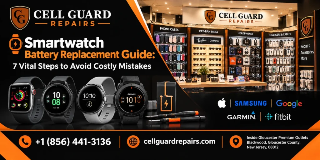 Smartwatch Battery Replacement Guide: 7 Vital Steps to Avoid Costly Mistakes