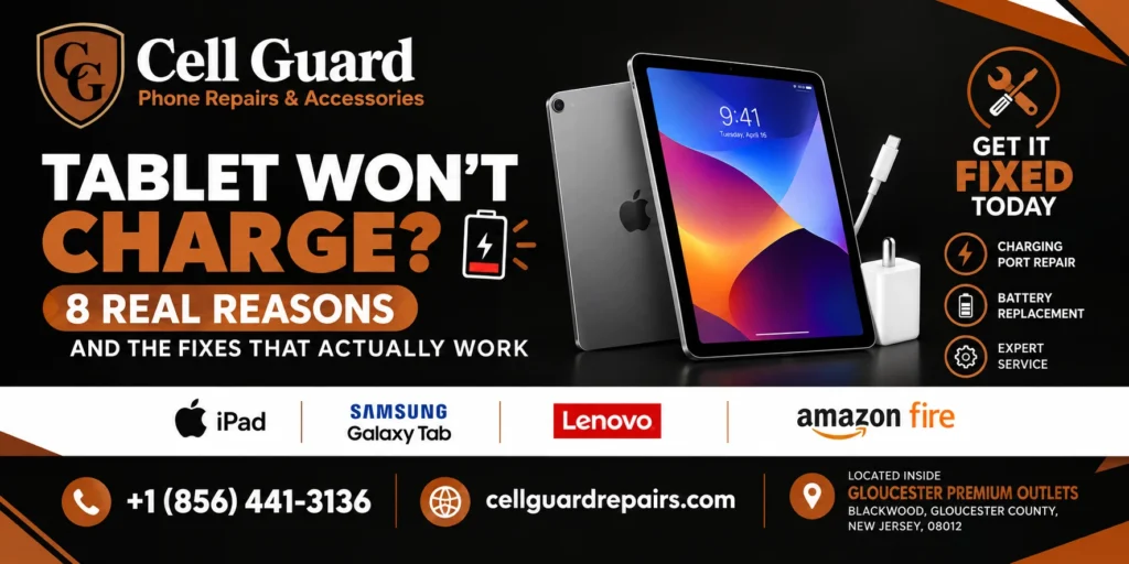 Tablet Won’t Charge? 8 Real Reasons and the Fixes That Actually Work